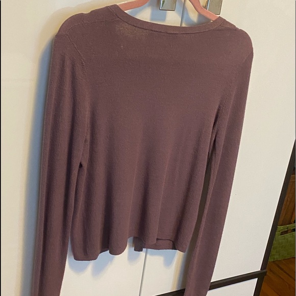 Vintage Plum Colored Easel Anthropologie Cardigan - Picture 7 of 14